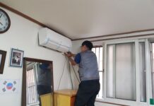 경기도가 에너지 취약가구 에어컨 설치에 이어 청소까지 지원합니다