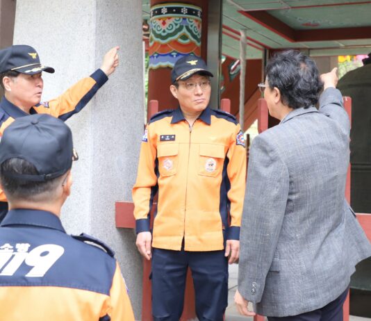 경기도북부소방재난본부, 부처님 오신 날 대비 봉선사 현장지도 방문