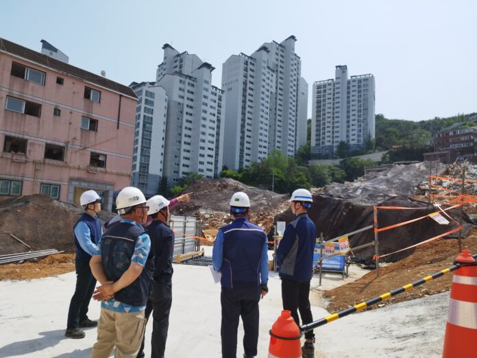 01+호우대비+해체공사장+점검사진