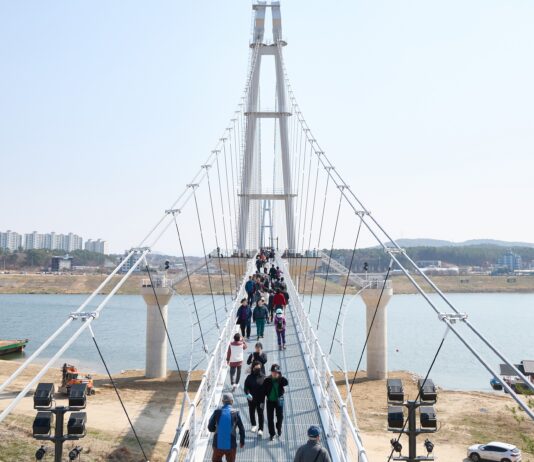 ‘여주 남한강 출렁다리’ 개통, 경기도 동부지역 관광 산업의 중심으로 떠올라