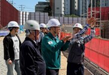 김대순 행정2부지사, 경기지하안전지킴이와 함께 아파트 건설현장 방문. 지반침하사고 예방 당부